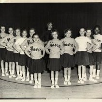Haven School Cheerleading, 1958