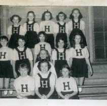 Haven School Cheerleaders, 1953