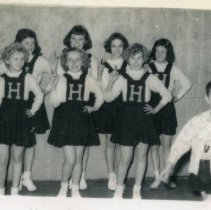 Haven School Cheerleaders, 1950