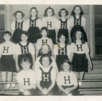 Haven School Cheerleaders, 1953