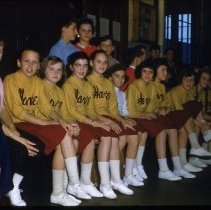 Haven School Cheerleaders, 1957