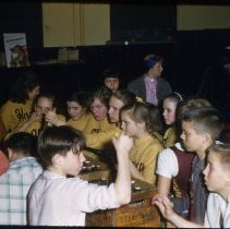 Haven School Cheerleaders, 1957