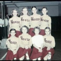 Haven School Cheerleaders, 2/2/1958