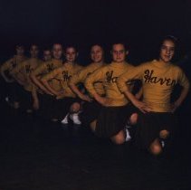 Haven School Cheerleaders, 1/24/1959