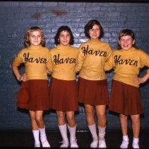 Haven School Cheerleaders, 2/18/1961