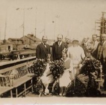 Christening Group at the Shattuck Shipyard