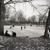 Ice Skating at South Cemetery Pond