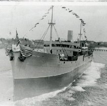 Launching of the SS Brookline