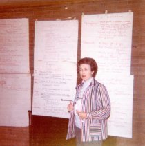 Unidentified Woman at Unitarian-Universalist Retreat on Star Island