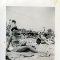 Deva Pirini MacDonald at the Beach