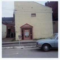 Rear of Hudson's Apparel on Congress Street