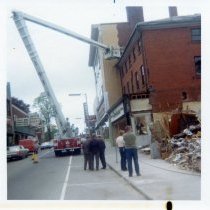 Demolition of Hudson's Apparel on Congress Street