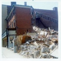 Demolition of Hudson's Apparel on Congress Street