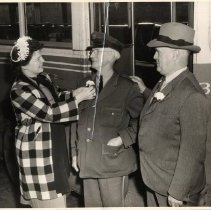 Mary C. Dondero & Unidentified Man