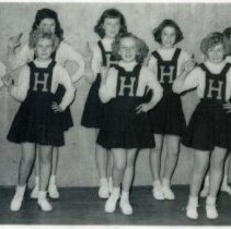 Haven School Cheerleading Squad, 1951