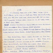 Haven Athletic Committee Album, Page Four