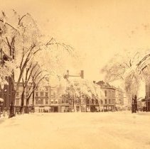 Portsmouth Downtown after the Ice Storm