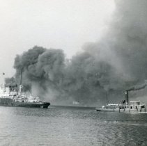 Walker Coal Wharf Blaze