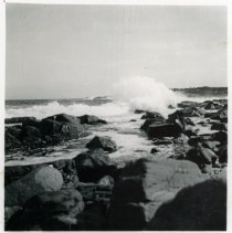 Surf on a Rocky Headland at High Pastures