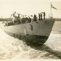 Launching of the Cachalot
