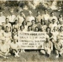 Fourth Annual Outing for the Local 14 B. & S. W. Union for the Continental Shoe Corp.