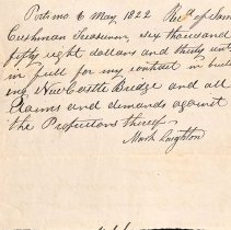 New Castle Bridge Papers, 1821-1888