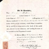 New Castle Bridge Papers, 1821-1888