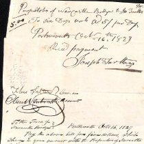 New Castle Bridge Papers, 1821-1888