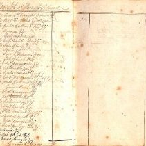 Henzell's Island Inoculation Ledger, 1782