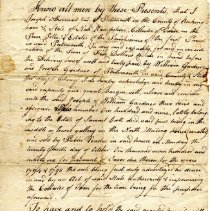 Joseph Gardner Pew Contract