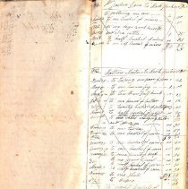 Mark Jenkins Account Book, 1823-1851