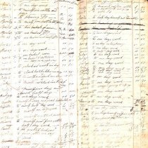 Mark Jenkins Account Book, 1823-1851