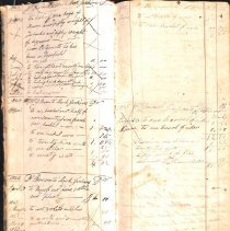 Mark Jenkins Account Book, 1823-1851
