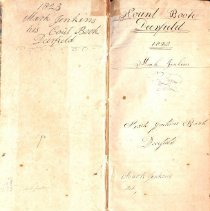 Mark Jenkins Account Book, 1823-1851