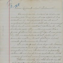 Louise E. Chase Essay, 1892