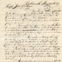 John Gilman Moses Papers, 1839-1840