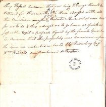 Edward Sise Privateer Deposition, 1797