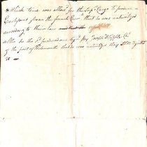 Edward Sise Privateer Deposition, 1797