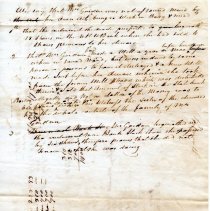 William Gardner Estate Papers, 1843