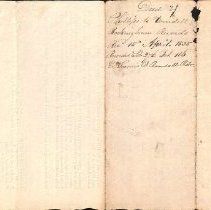 Abraham Wendell Land Deed, 1835