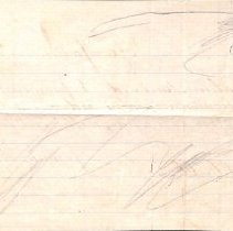 Marcy, Daniel, Bills & receipts