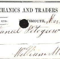 Marcy, Daniel, Bills & receipts