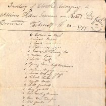 Pillow family papers, 1774-1799