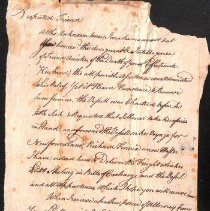 Pillow family papers, 1774-1799