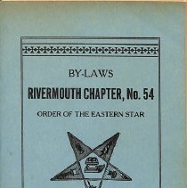 Order of the Eastern Star, Rivermouth Chapter (Portsmouth, N.H.) records, 1924-1930