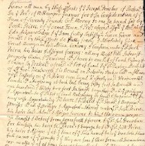 Peirce Deeds, 1715-1753