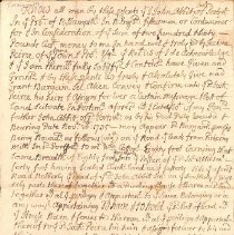 Peirce Deeds, 1715-1753