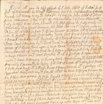 Peirce Deeds, 1715-1753