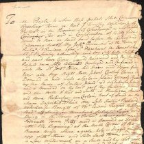 Peirce Deeds, 1715-1753