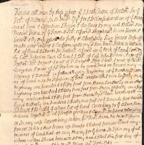 Peirce Deeds, 1715-1753